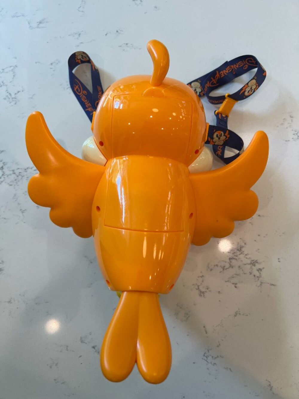 Disney Parks Chuuby Bird Popcorn Bucket on Lanyard, Toontown Collectible - Picture 2 of 5